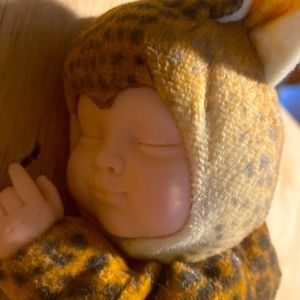 Anne Geddes Leopard Baby Doll